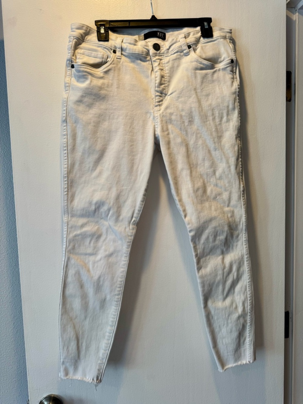 Kut from the Kloth White Skinny Jeans